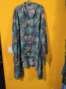 Beautiful Floral Print Kurta