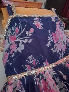 Chic Floral Ethnic Sharara Suit