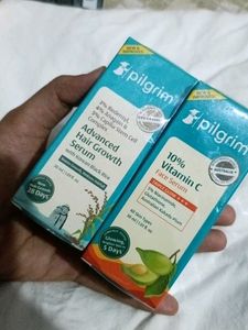 Pilgrim Advanced Hair Growth Serum & Face Seru