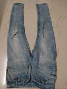 Light Wash Denim Jeans