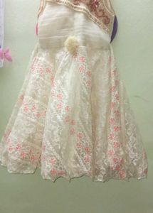 Beautiful White Lace Gown