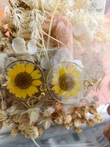 Dried Flower Earrings