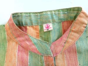 Striped Cotton Kurta