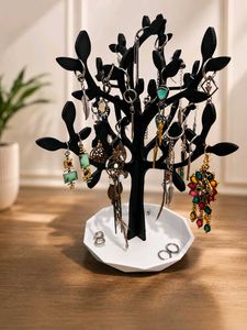 3D Printed Jewelry Tree Organizer with Tray