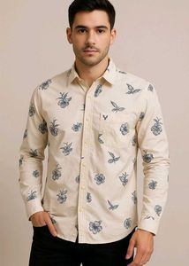 🔷️💎Floral Print Button-Down Shirt 💎🔷️