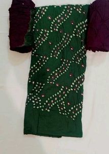 original bandhani cutton suit matiriyal 👗