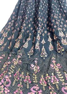 Black Printed Maxi Dress