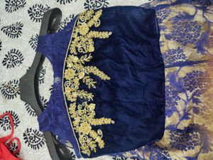 Elegant Blue Lehenga Choli Set