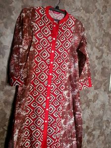 Pure Cotton Long Kurti
