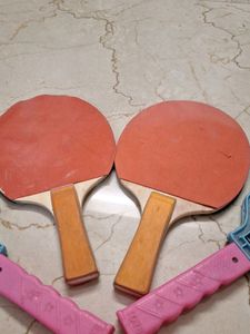 Table Tennis Bats No Balls