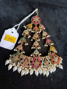 Colorful Maang Tikka