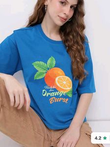 glitchez Graphic Printed Boxy T-shirt