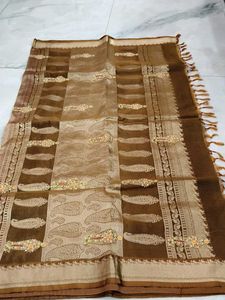pure Kanchi pattu saree