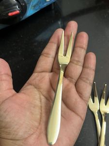 Gold Plated Forks (Set of 4)