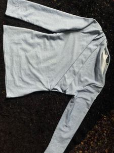 Sparkly Blue Long Sleeve Top