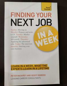 Finding Your Next Job by Peter Maskrey