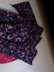 Floral Print Anarkali Suit