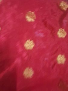 Vibrant Pink Silk dupatta