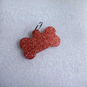 6 Pre-made Pet ID Tags (vintage look)