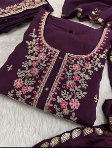 Embroidered Kurta Set