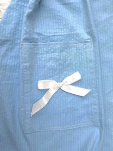 Cute Blue Summer Dress with Bows