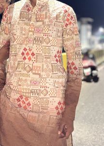 Men's Printed Kurta