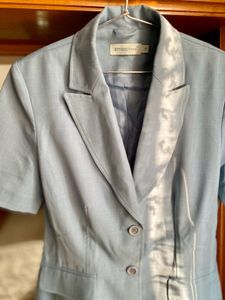 Chic Short Sleeve Blazer