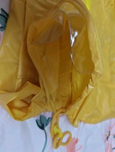 Babyhug Yellow Dino Raincoat for Kids
