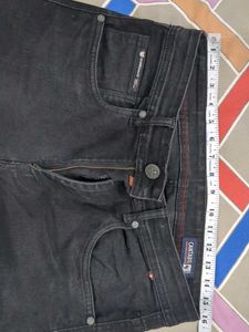 Original Cantabil Men's Black Wash Jeans