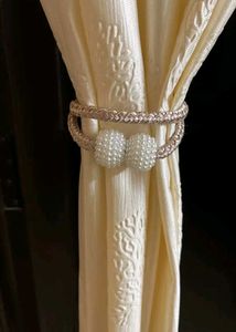 Magnetic Pearl Curtain Tiebacks (Pack of 2)