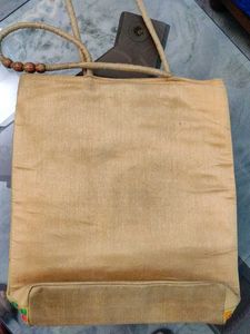 Embroidered Elephant Tote Bag