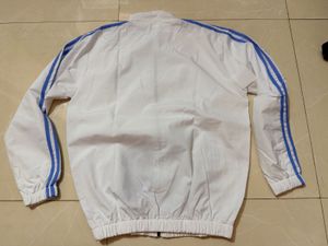 Adidas White Track Jacket