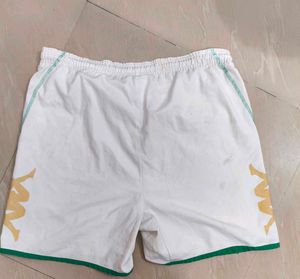 Kappa White Sports Shorts