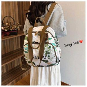 Floral Print Backpack