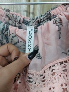 Chic Off-Shoulder Floral Midi Dress