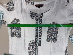 white cotton dress