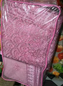 Stunning Pink Embroidered Lehenga Choli