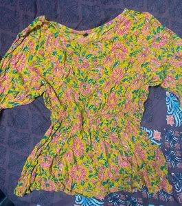 Floral Print Blouse