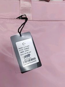 Pink Duffle Bag