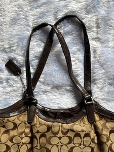 Coach Monogram Tote Bag