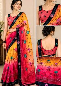 net saree blouse petticoat kurti set