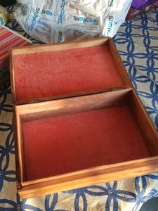Beautiful Hard wood carved box rajasthani