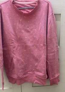 Pink Graphic Sweatshirt