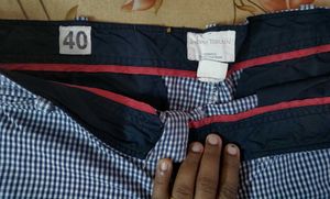 Men's Gingham Shorts 40 size