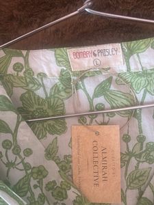 Light Green Floral Print Dress