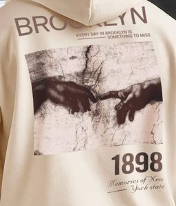 unisex Brooklyn Graphic Hoodie