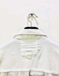 Classic White Men's Shirt