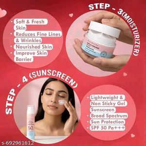 Glamveda Rice &amp; Ceramide Skincare Set