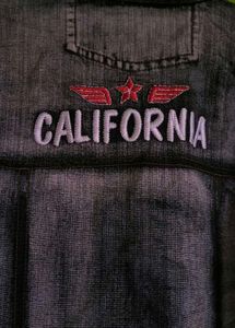 black washed denim jacket