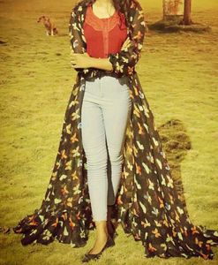 Bohemian Butterfly Maxi Kimono